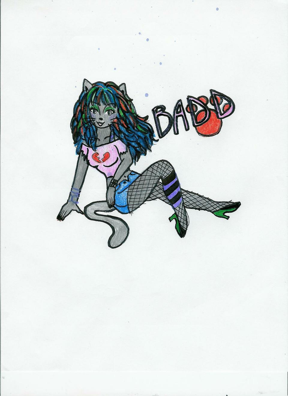 Badd Katt Fan Art by Faux Fur creator, Kitty_Su!