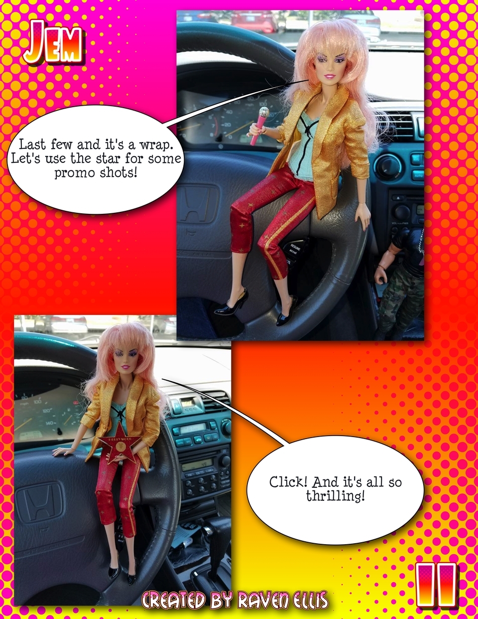 Living In Chrome : Episode 4 : Jem's Honda Commercial by Raven Ellis : Pg. 11