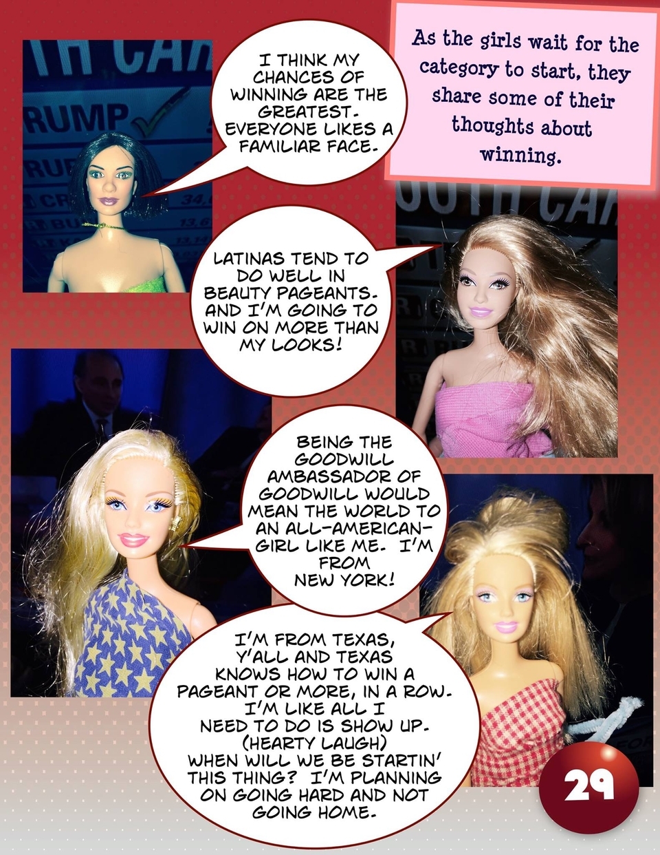 Living in Chrome : Episode 1 : The Miss Goodwill Pageant Pg. 29