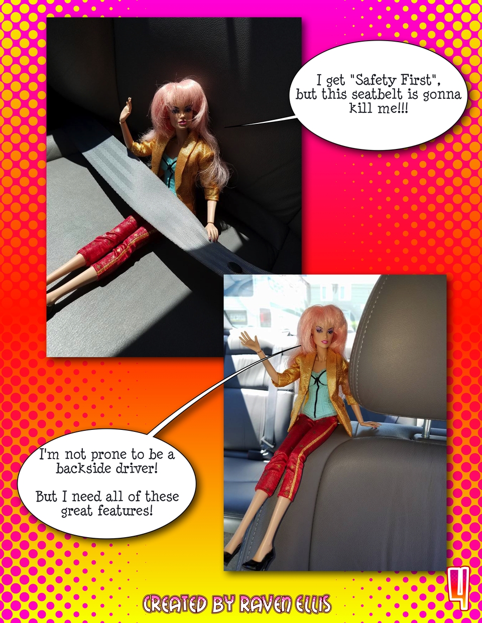 Living In Chrome : Episode 4 : Jem's Honda Commercial by Raven Ellis : Pg. 4