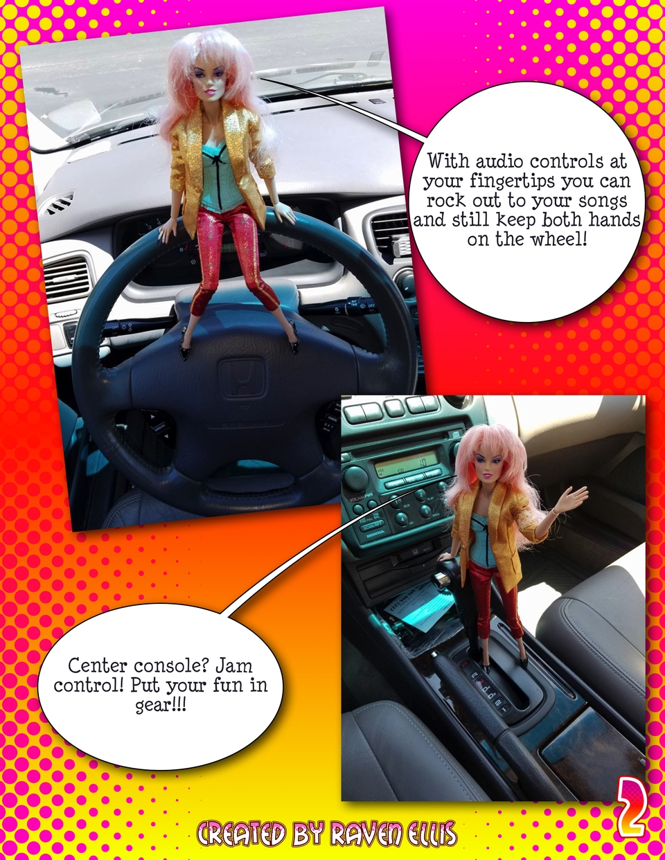 Living In Chrome : Episode 4 : Jem's Honda Commercial by Raven Ellis : Pg. 2