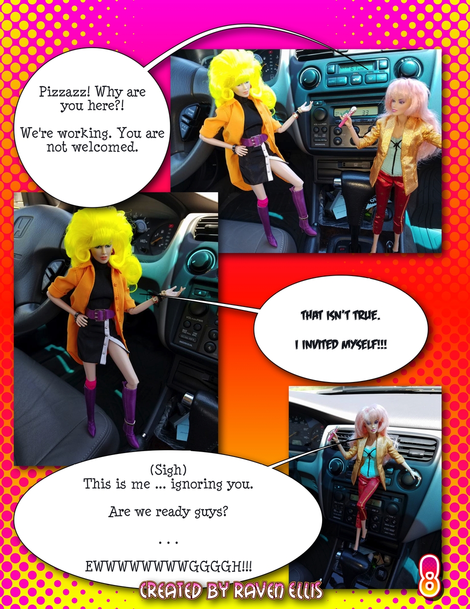 Living In Chrome : Episode 4 : Jem's Honda Commercial by Raven Ellis : Pg. 8