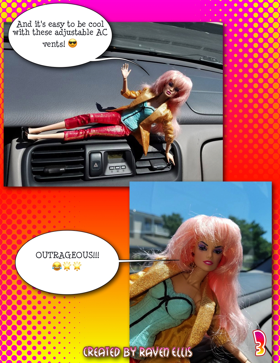 Living In Chrome : Episode 4 : Jem's Honda Commercial by Raven Ellis : Pg. 3