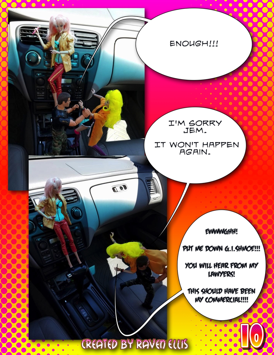Living In Chrome : Episode 4 : Jem's Honda Commercial by Raven Ellis : Pg. 10
