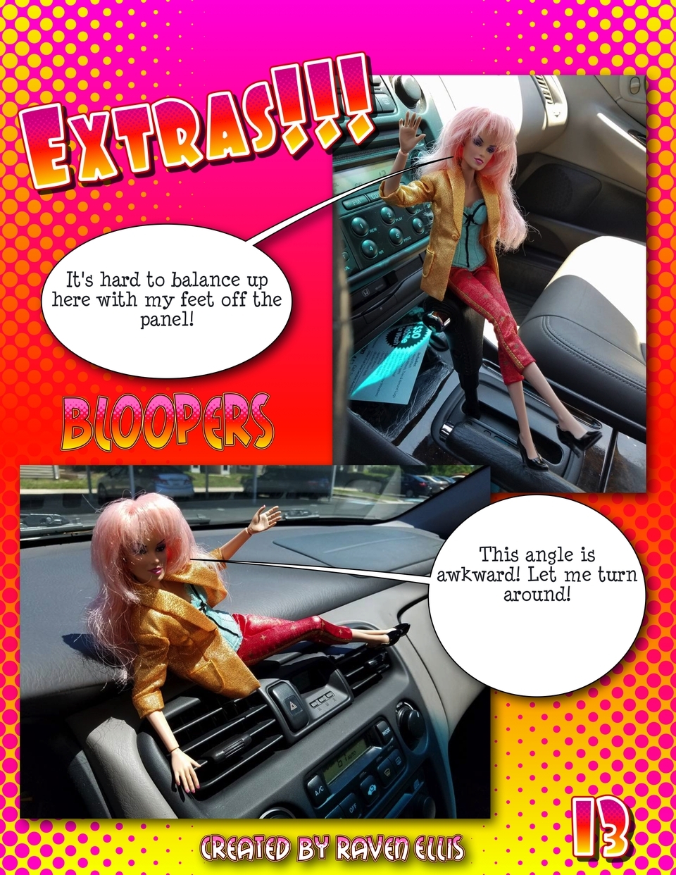 Living In Chrome : Episode 4 : Jem's Honda Commercial by Raven Ellis : Pg. 13