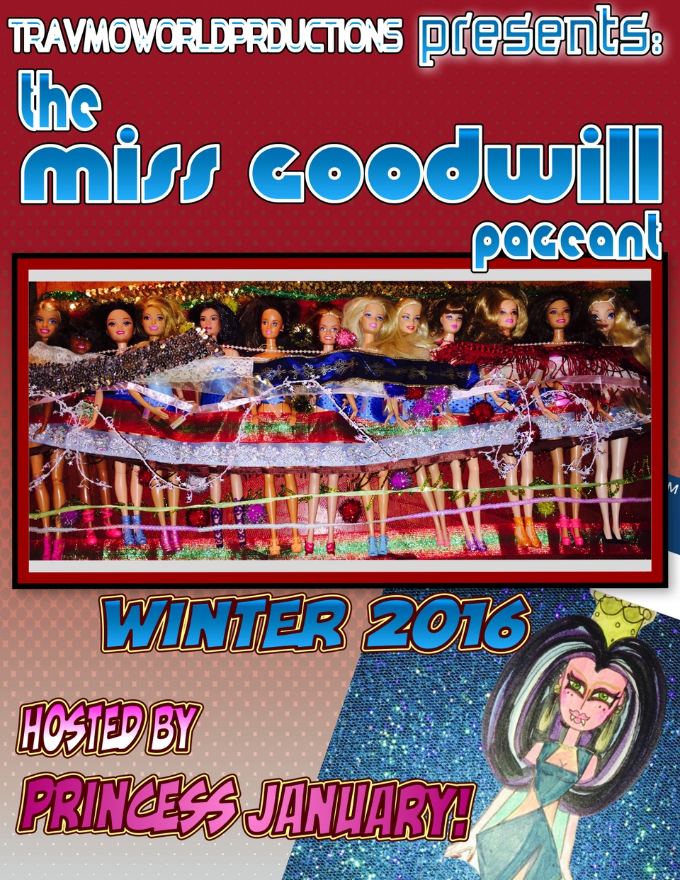 Living In Chrome : The Miss Goodwill Pageant Cover hosted by Princess January