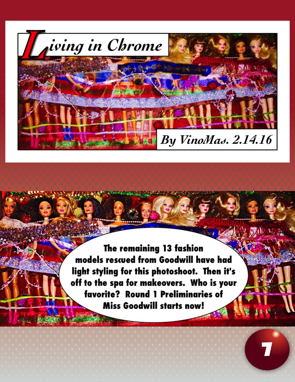 Living in Chrome : The Miss Goodwill Pageant Pg. 7