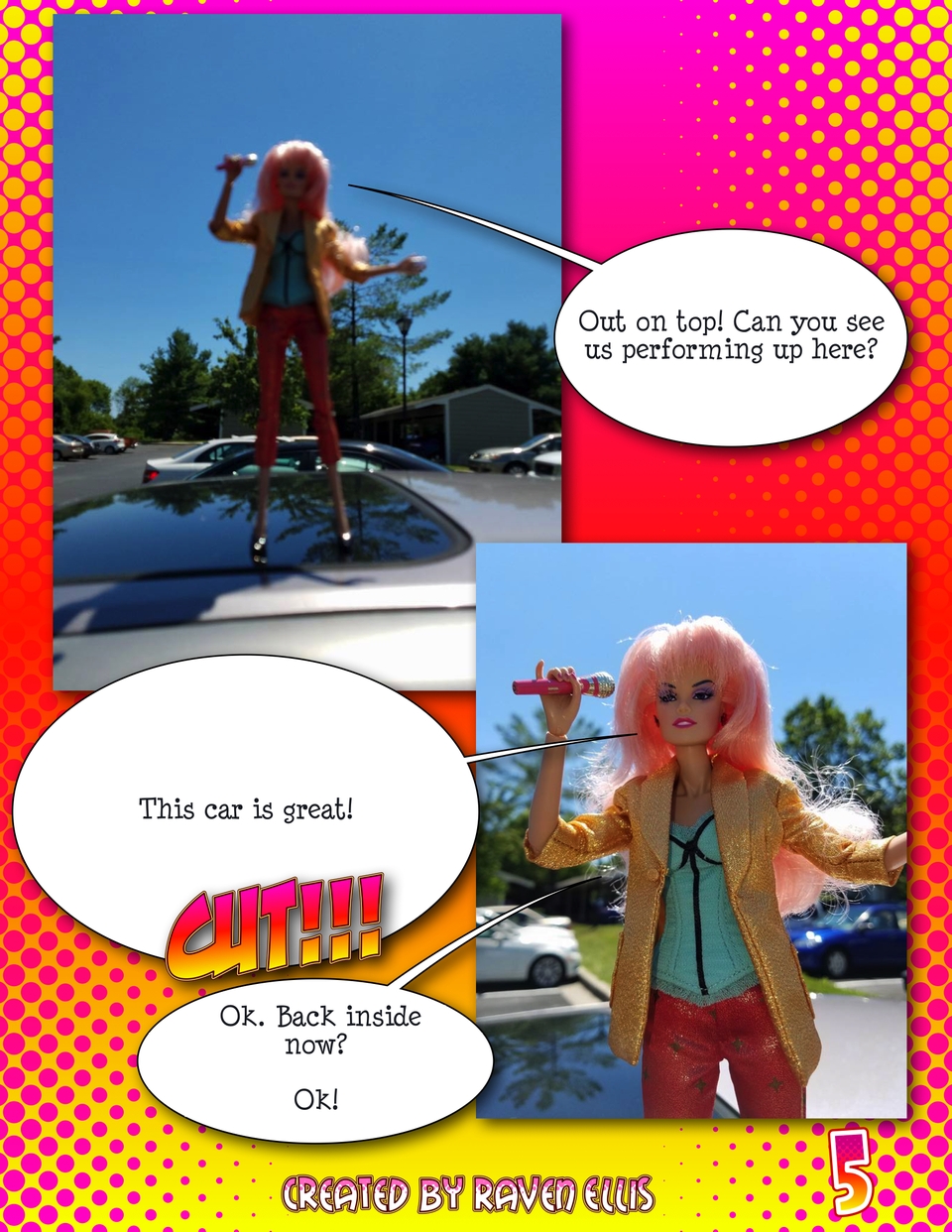 Living In Chrome : Episode 4 : Jem's Honda Commercial by Raven Ellis : Pg. 5