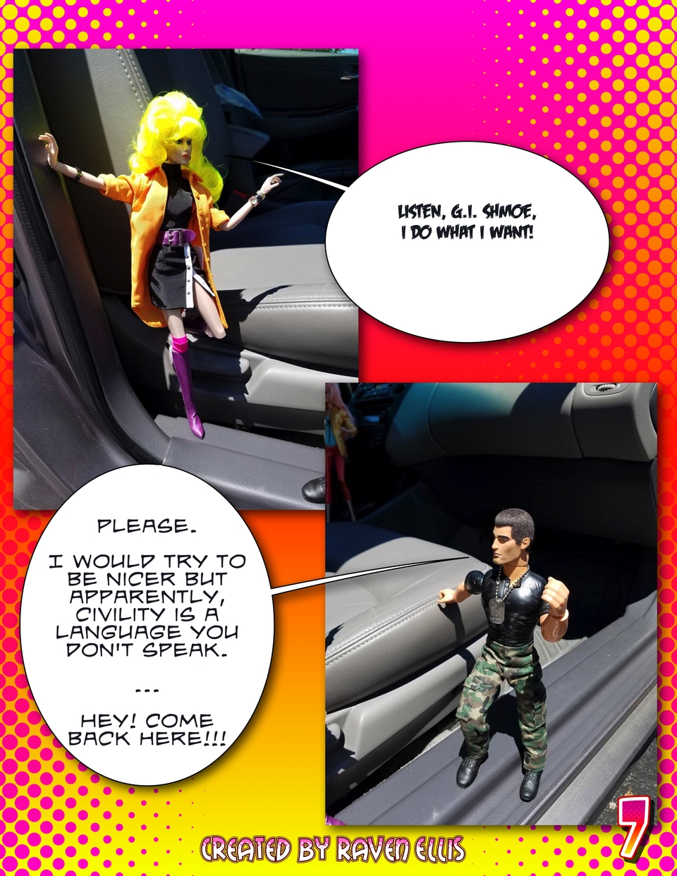 Living In Chrome : Episode 4 : Jem's Honda Commercial by Raven Ellis : Pg. 7
