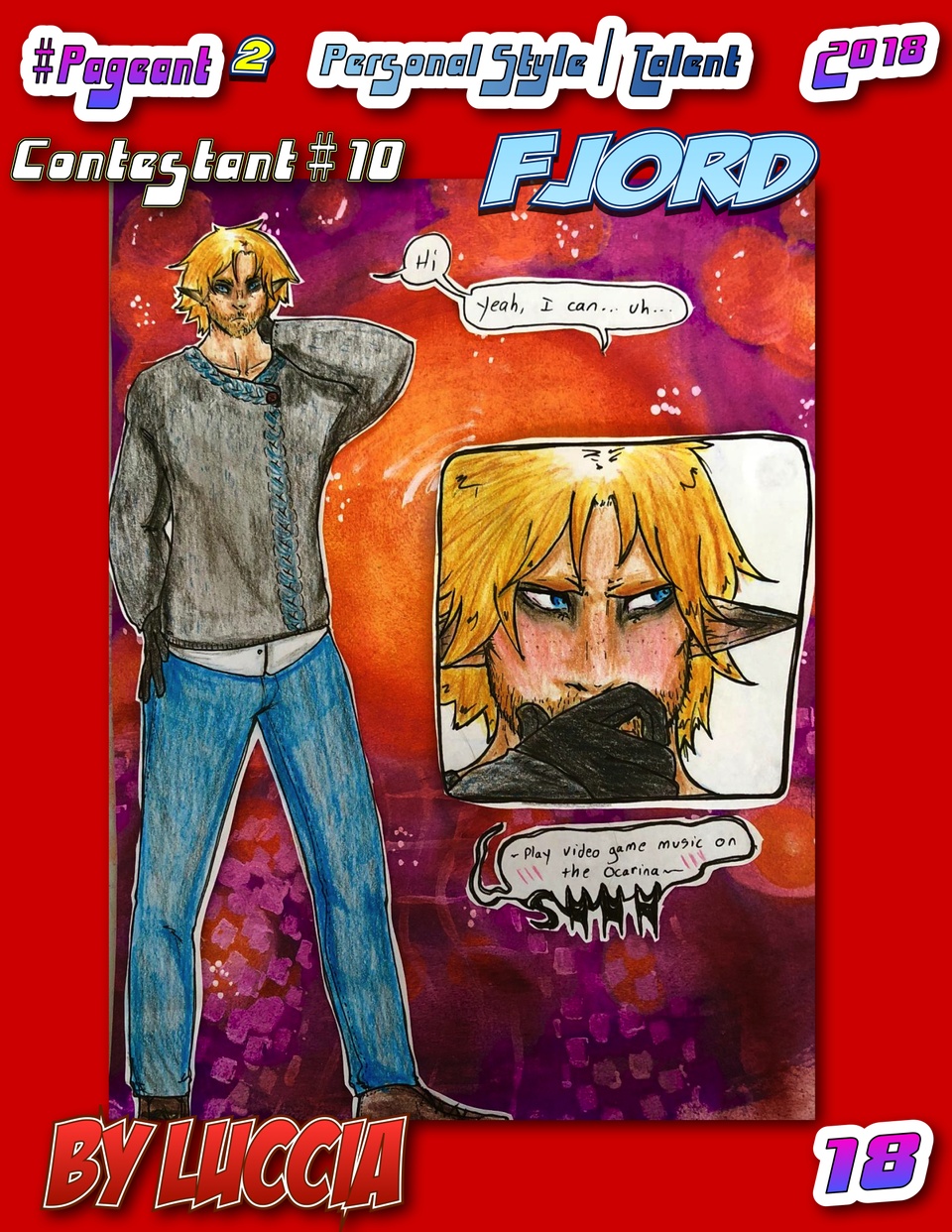 #Pageant #2 Pg. 18 : Personal Style / Talent Category : Contestant #10 : Fjord