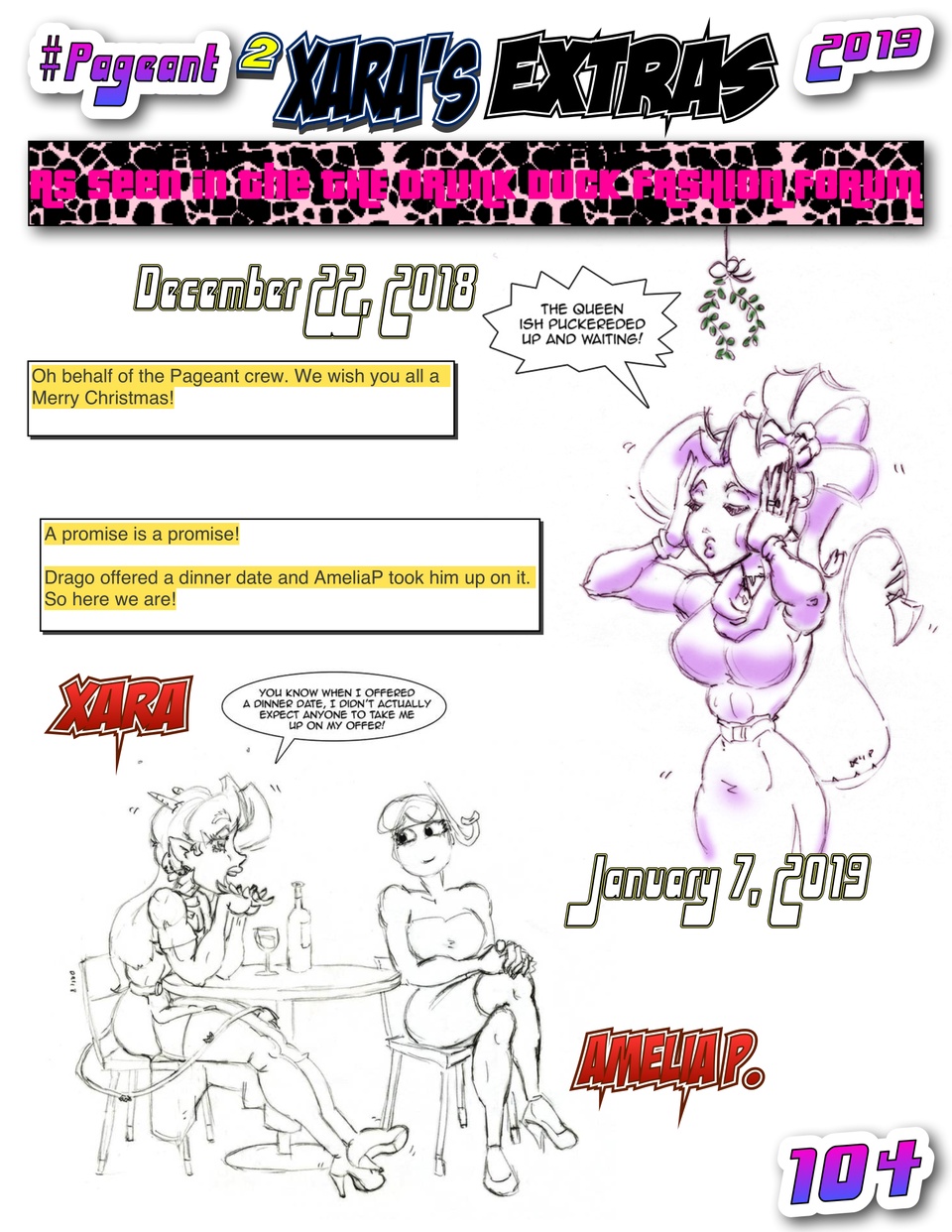 #Pageant2 Pg. 104 : Xara's Extras Pt. 1