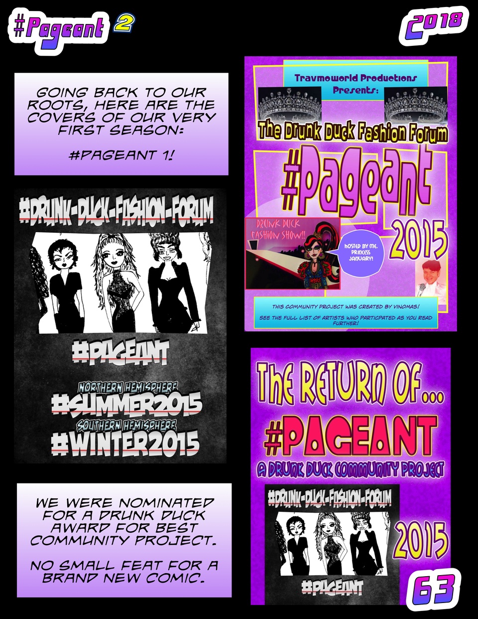 #Pageant #2 Pg. 63 : Backstage at #Pageant 2