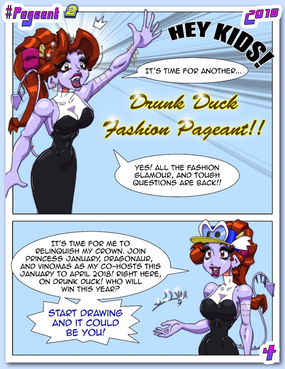 #Pageant #2 Pg. 4  (Introductions)