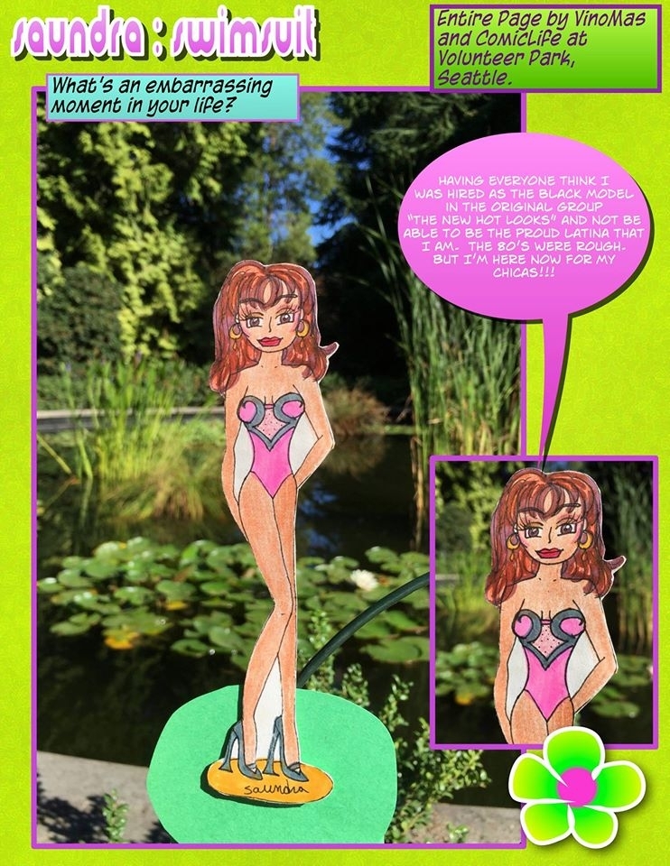 SEMI-FINALS : Swimsuit : Contestant #1 : Saundra