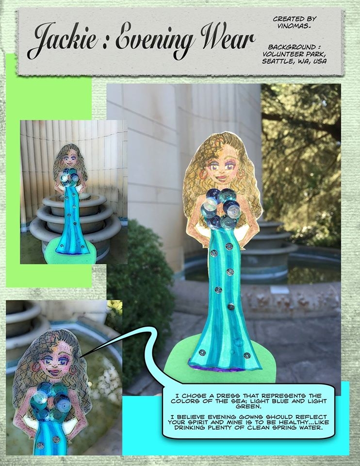 SEMIFINALS : Eveningwear : Contestant #13: Jackie
