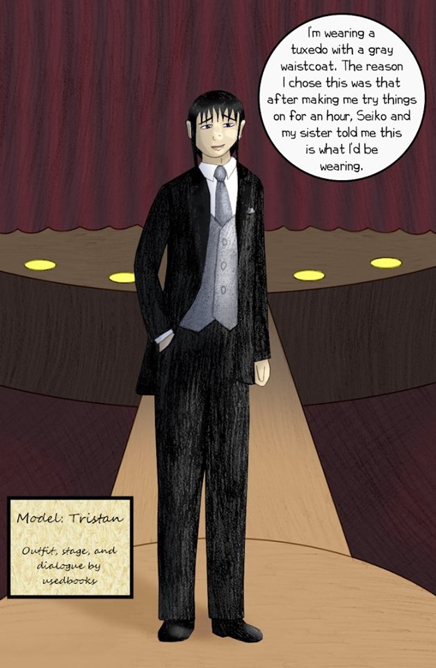 SEMIFINALS : Eveningwear : Contestant #11: Tristan