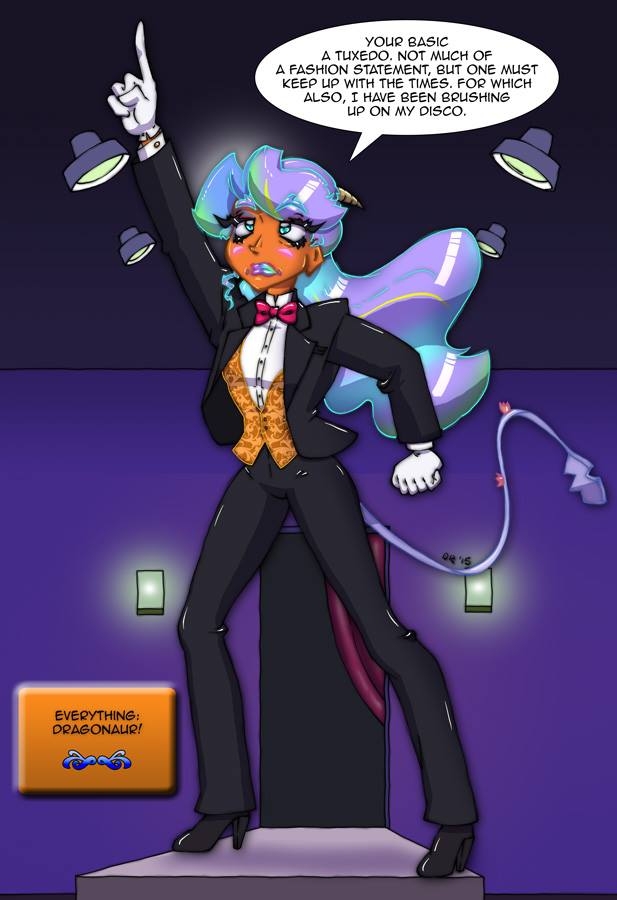 SEMIFINALS : Eveningwear : Contestant #6:  Dragonaur