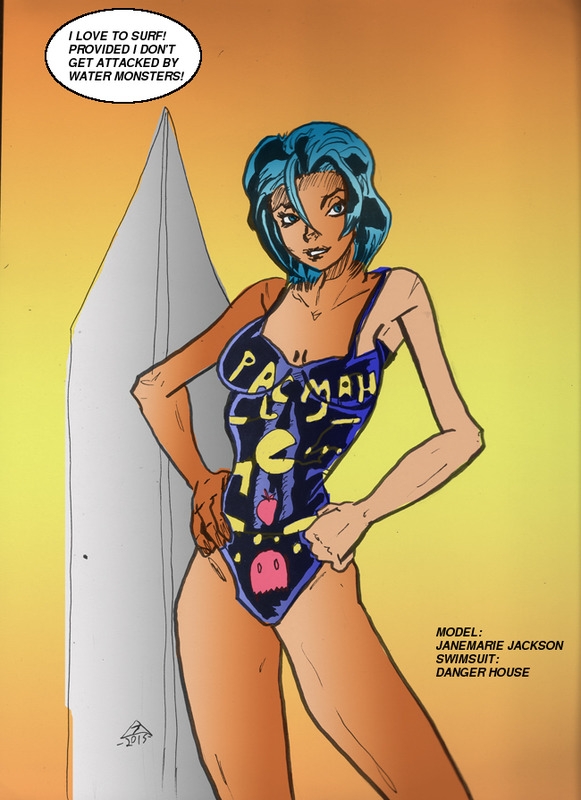 SEMIFINALS : Swimsuit : Contestant #18 : JaneMarie Jackson