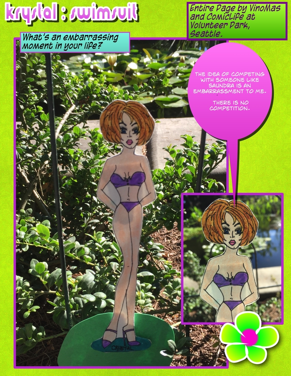 SEMIFINALS : Swimsuit : Contestant #15 : Krystal