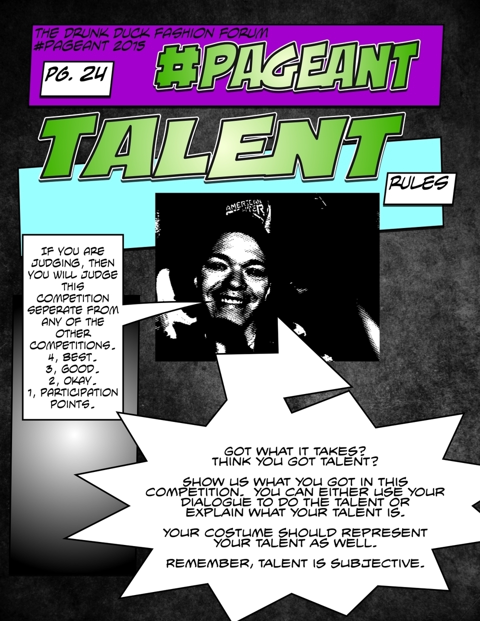 DDFF Pageant 2015 : RULES : Pg. 24