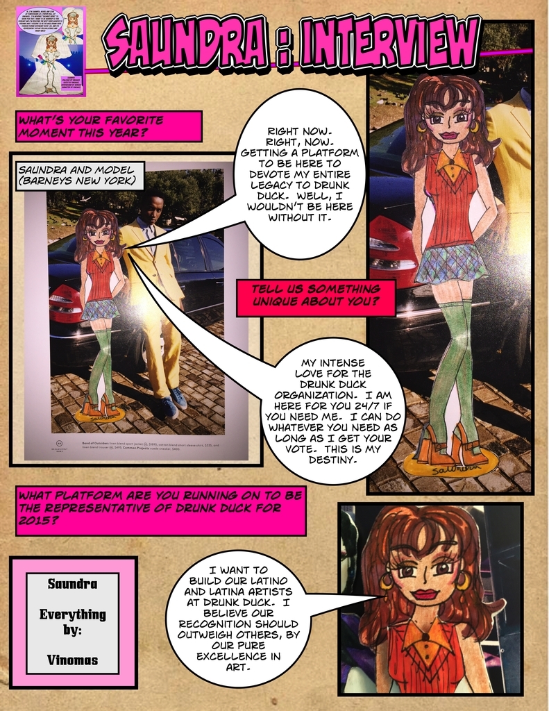 SEMIFINALS : Interview : Contestant #1 : Saundra
