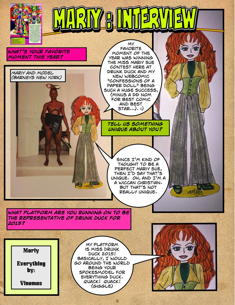 SEMIFINALS : Interview : Contestant #3 : Mariy