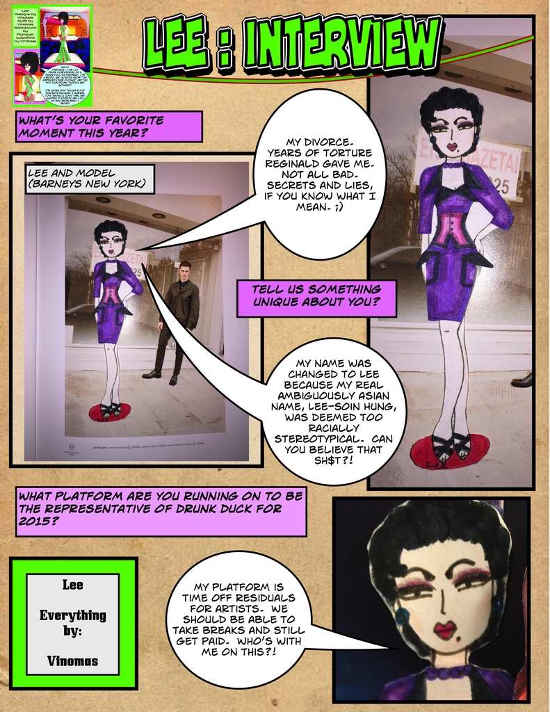 SEMIFINALS : Interview : Contestant #2 : Lee