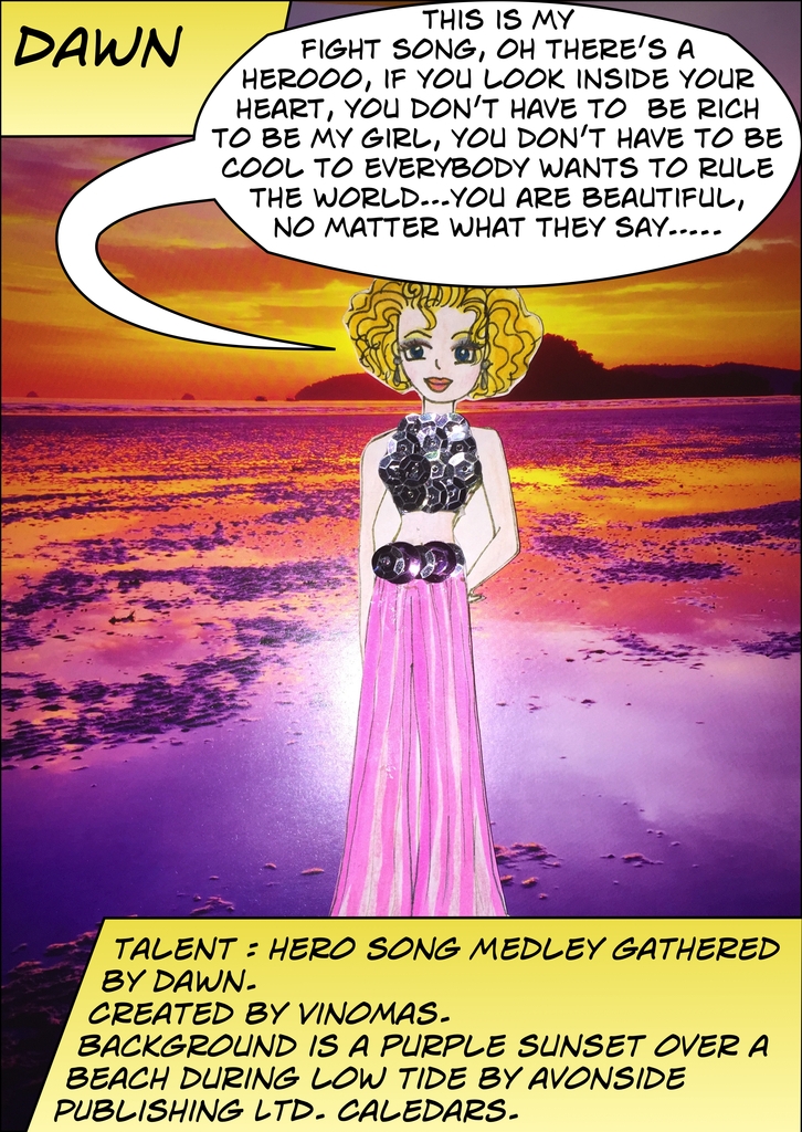 SEMIFINALS : Talent : Contestant #14 : DAWN