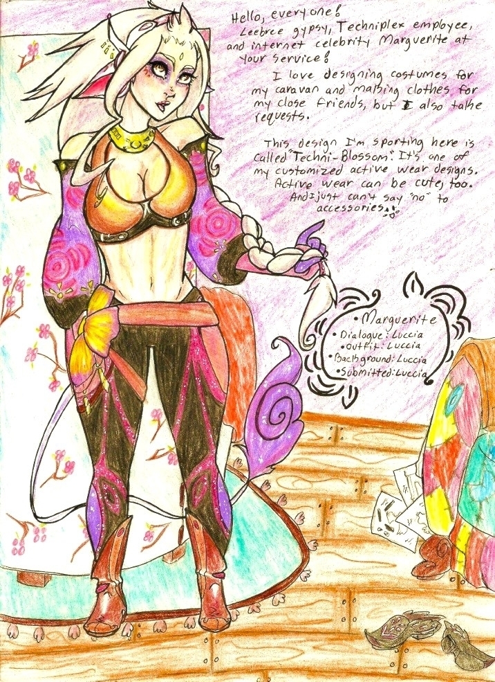 PRELIMINARIES : Fashion Parade : Contestant #8 : Marguerite