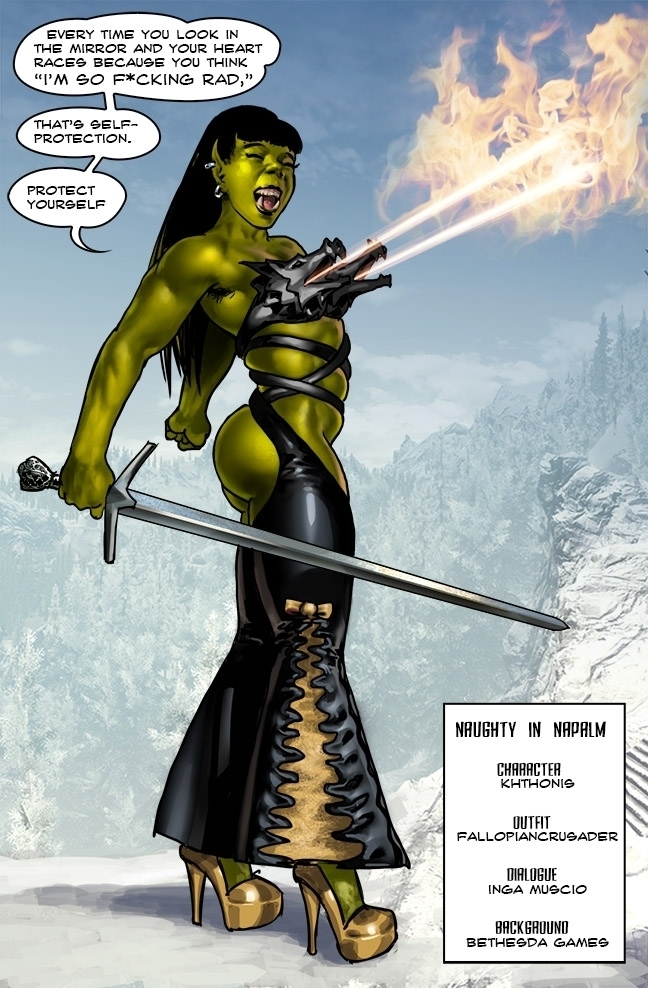 PRELIMINARIES : Fashion Parade : Contestant #10 : Khthonis