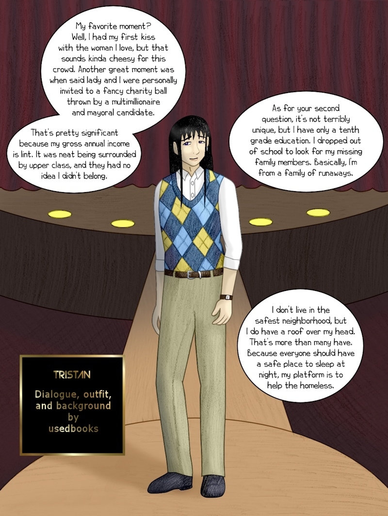 SEMIFINALS : Interview : Contestant #11 : Tristan Verona