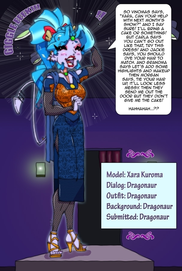 PRELIMINARIES : Fashion Parade : Contestant #4 : Xara