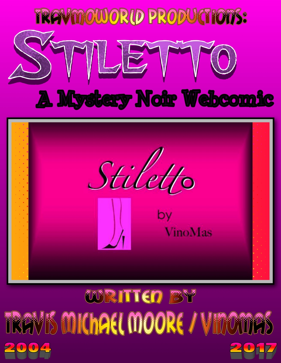 Stiletto : A Mystery Noir Webcomic Cover