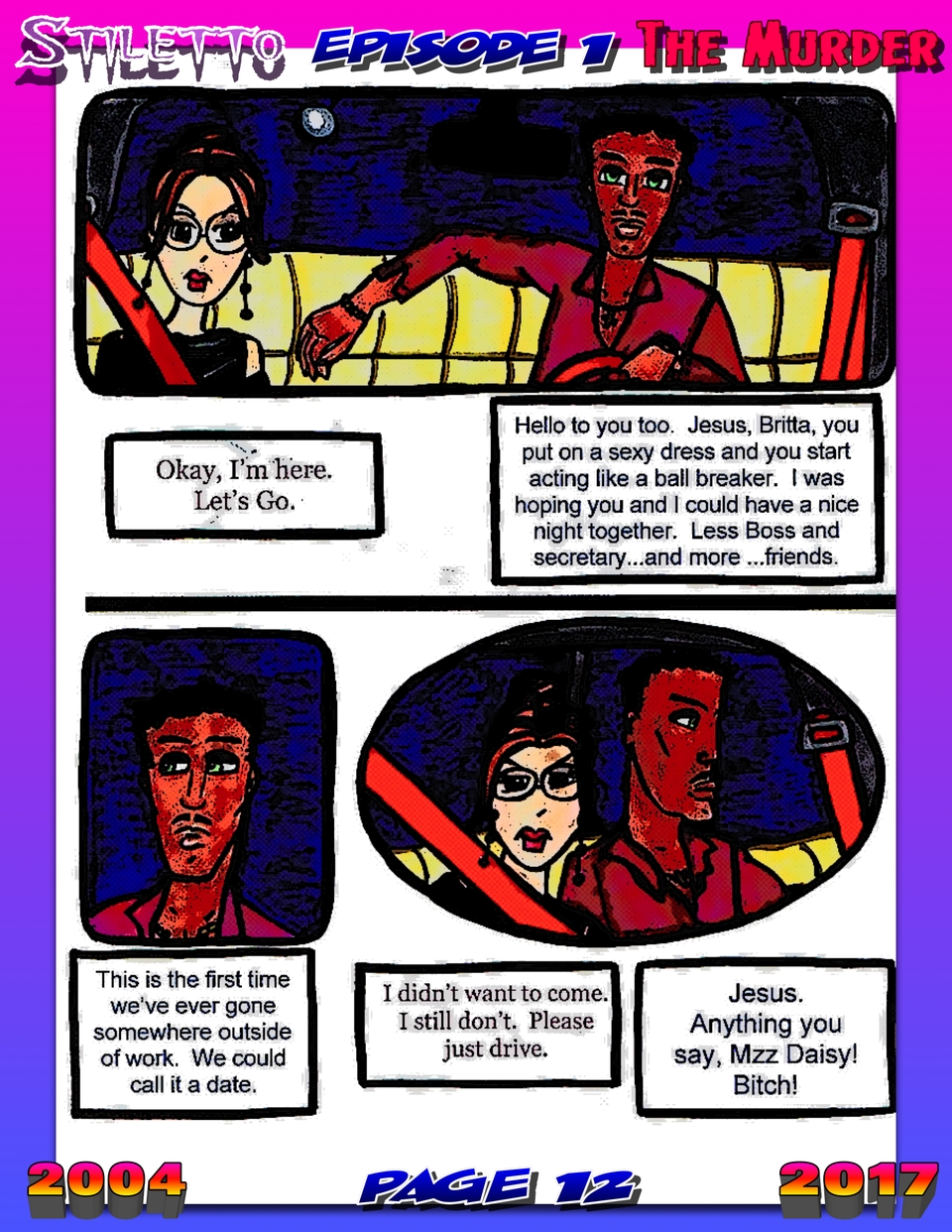 Stiletto : A Mystery Noir Webcomic Episode 1 pg. 12