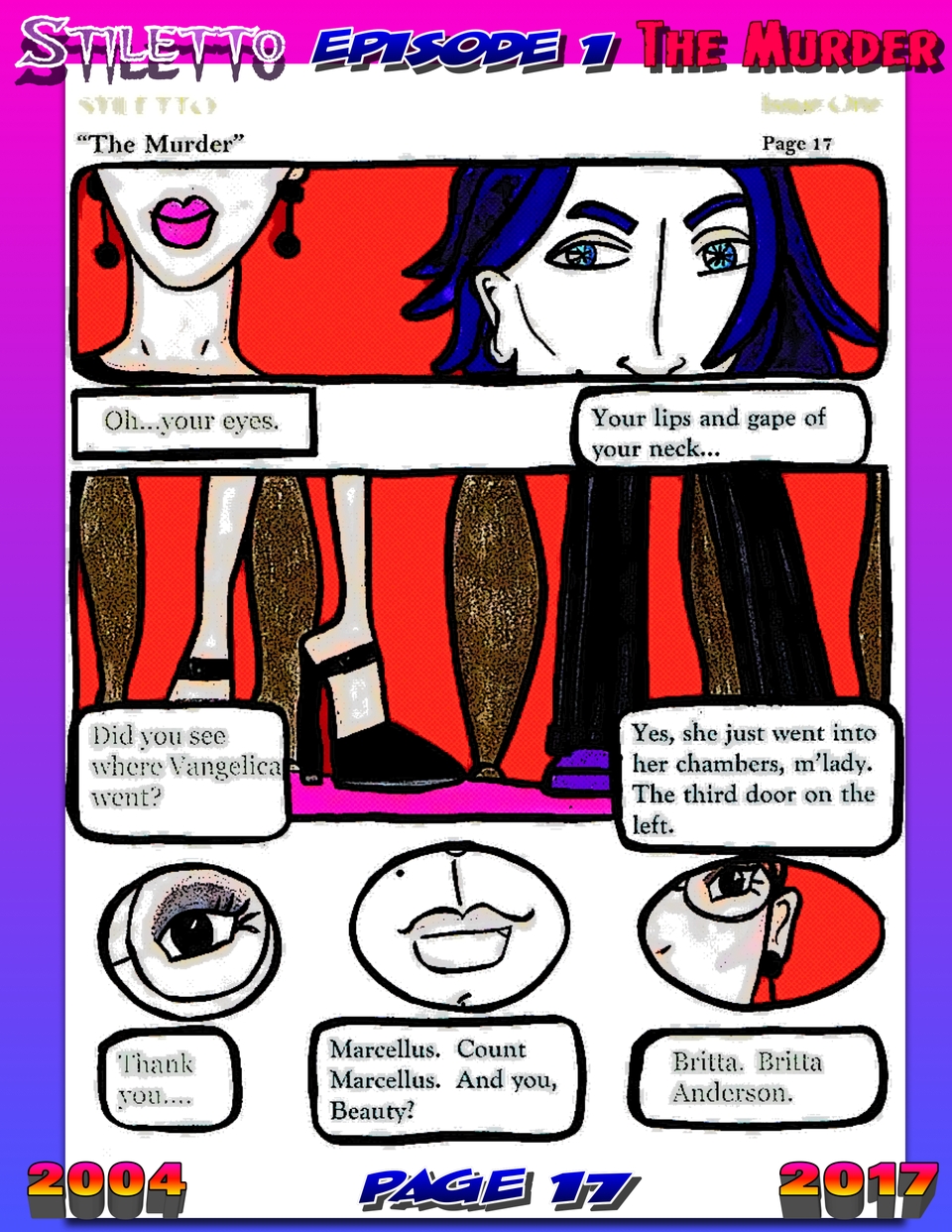 Stiletto : A Mystery Noir Webcomic Episode 1 pg. 17