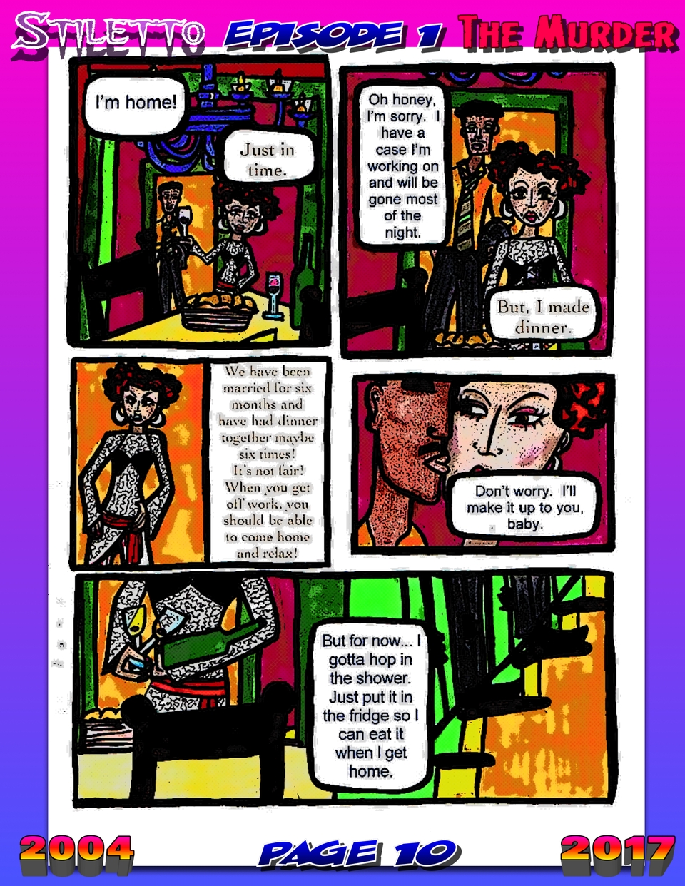 Stiletto : A Mystery Noir Webcomic Episode 1 pg. 10