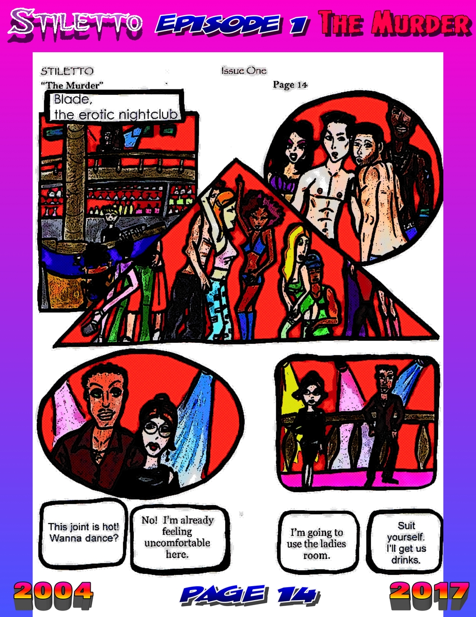 Stiletto : A Mystery Noir Webcomic Episode 1 pg. 14