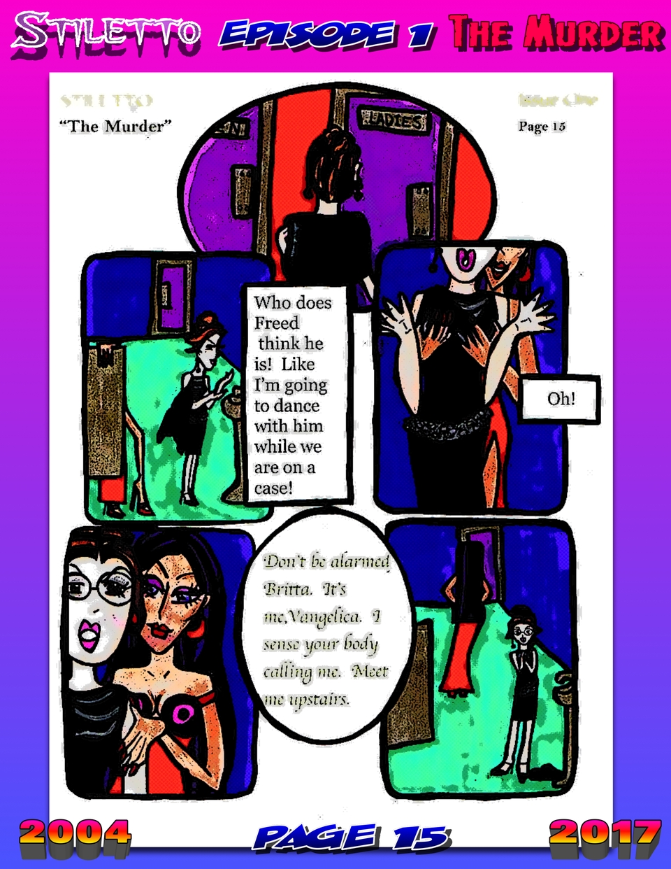 Stiletto : A Mystery Noir Webcomic Episode 1 pg. 15