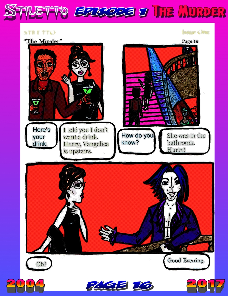 Stiletto : A Mystery Noir Webcomic Episode 1 pg. 16