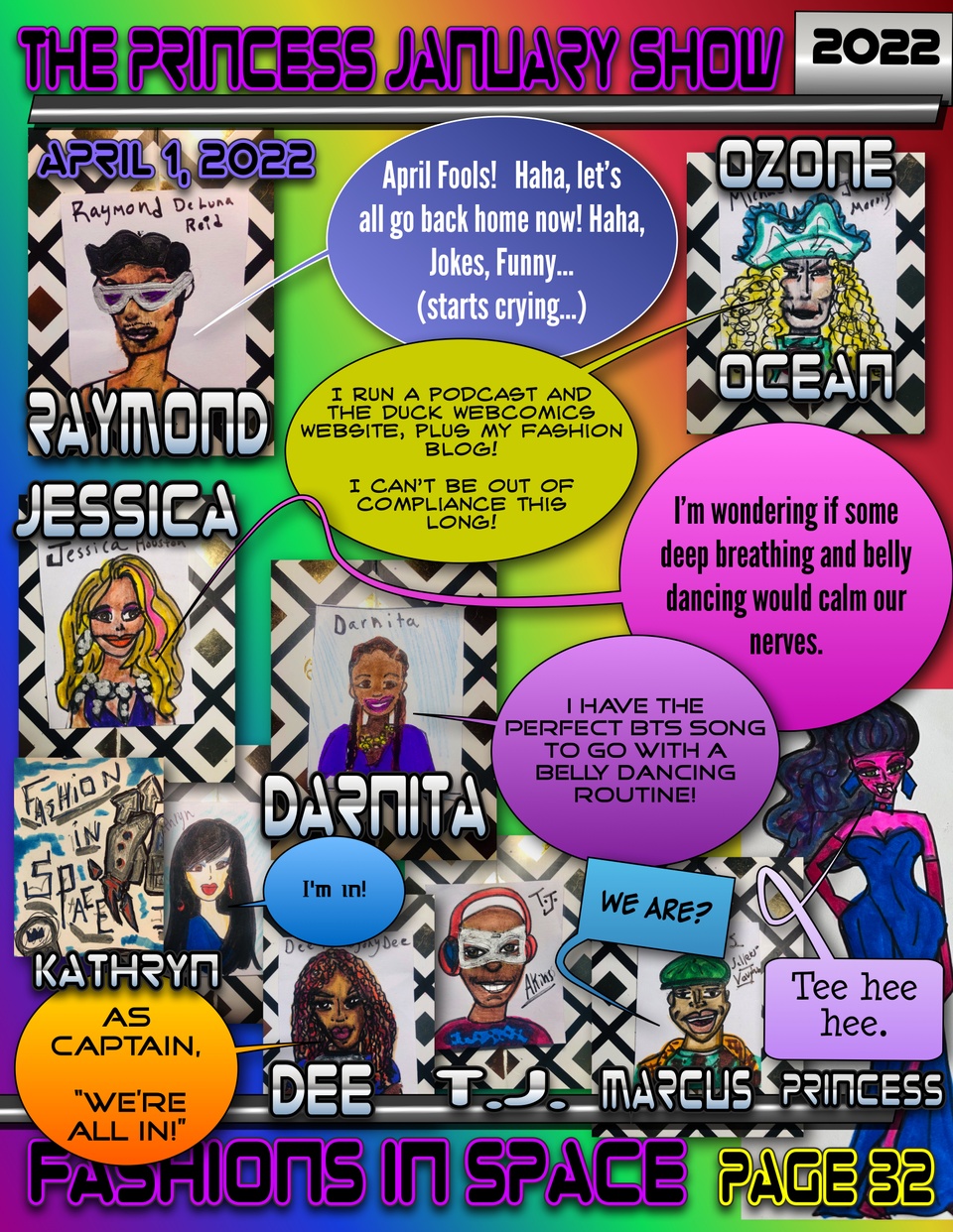  The Princess January Show 2021 : Fashions in Space Pg. 32