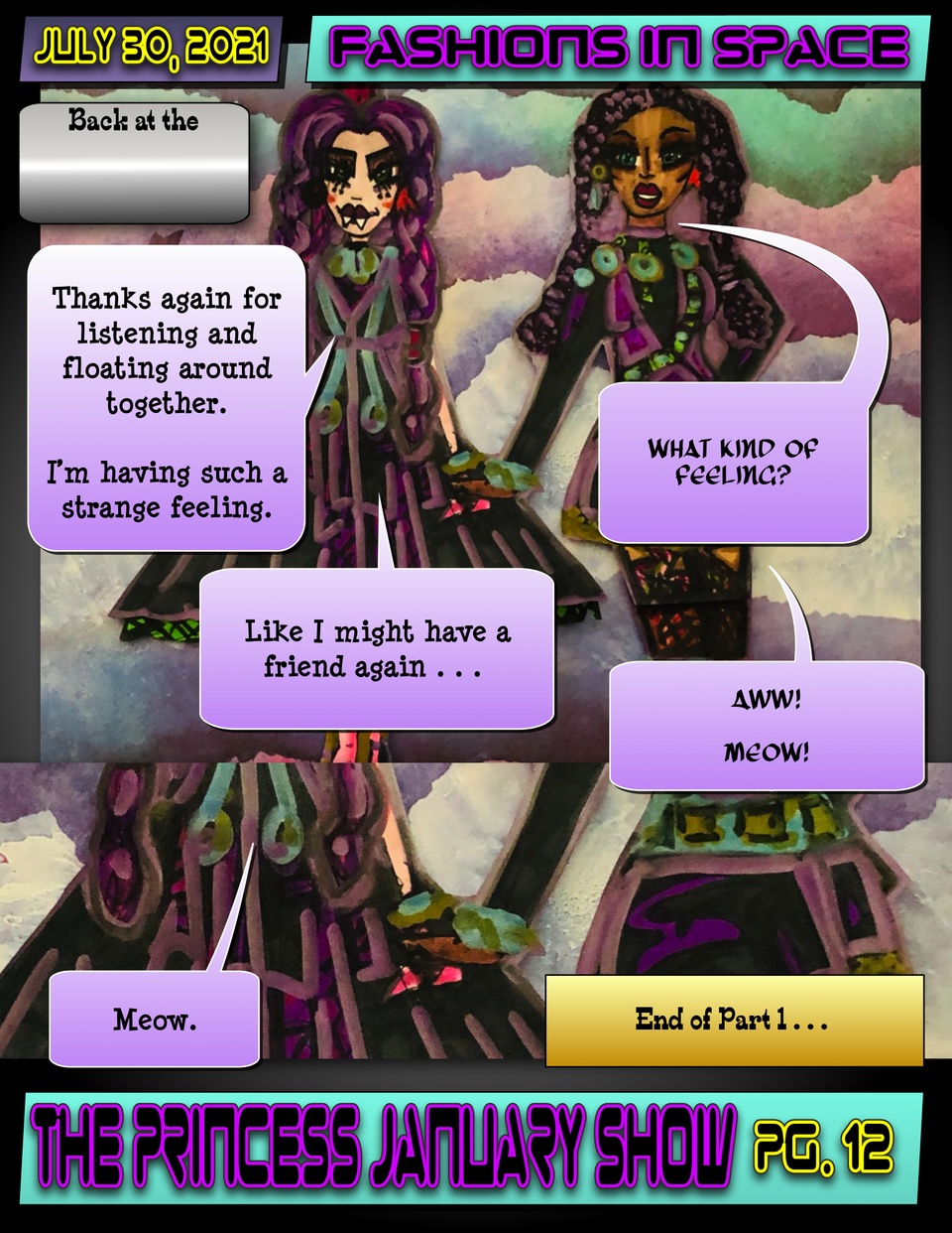  The Princess January Show 2021 : Fashions in Space Pg. 12