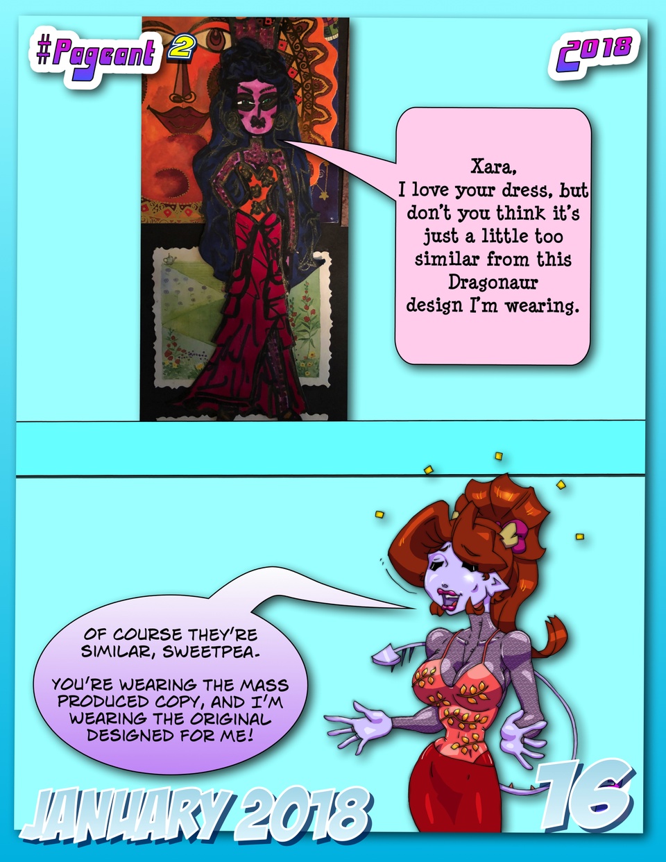 The Princess January Show : The Takeover : #Pageant 2  2018 Pg. 16