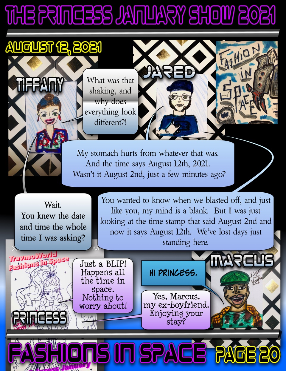  The Princess January Show 2021 : Fashions in Space Pg. 20