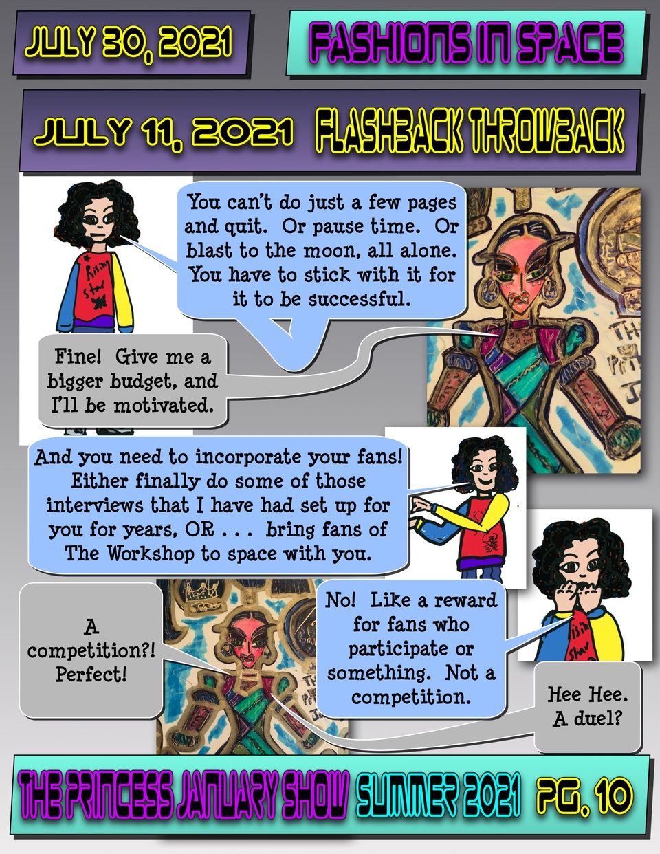  The Princess January Show 2021 : Fashions in Space Pg. 10