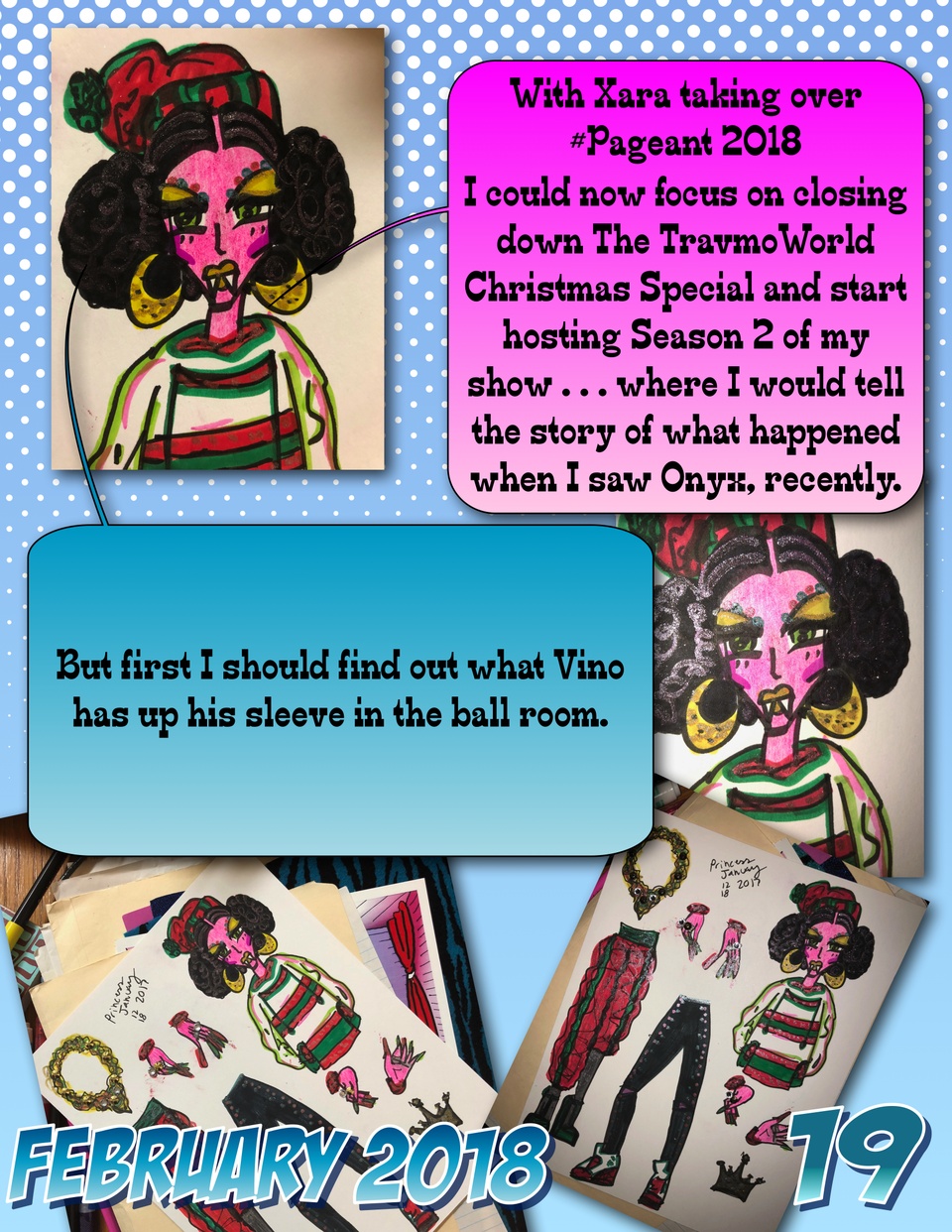 The Princess January Show : The Takeover : #Pageant 2  2018 Pg. 19