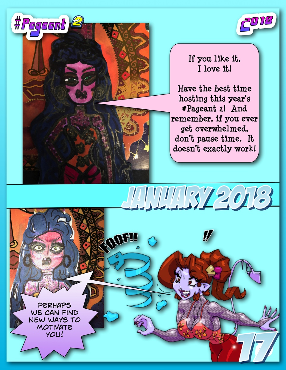 The Princess January Show : The Takeover : #Pageant 2  2018 Pg. 17