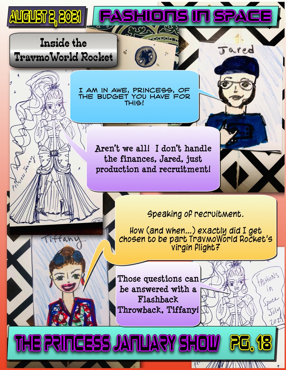 The Princess January Show 2021 : Fashions in Space Pg. 18