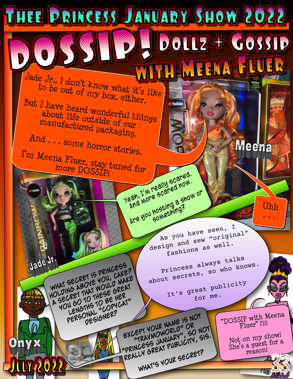  "Thee" Princess January Show 2022 : Copycat pg. 33
