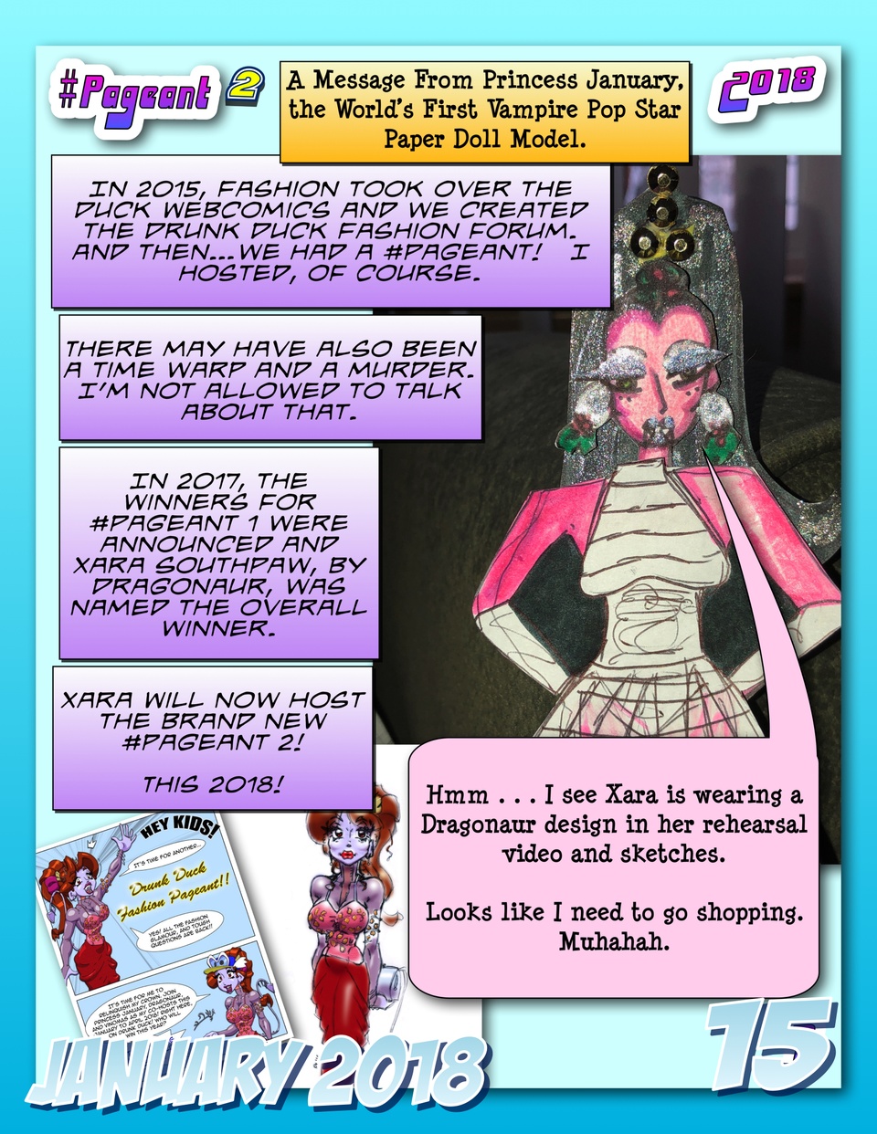 The Princess January Show : The Takeover : Pageant 2l 2018 Pg. 15