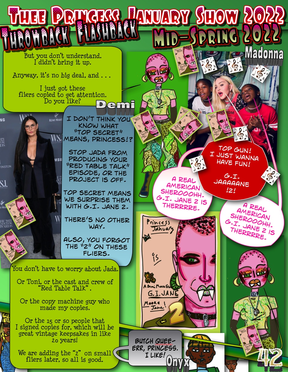  "Thee" Princess January Show 2022 : Copycat pg. 42